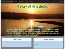 Tablet Screenshot of kinsalebeg.com